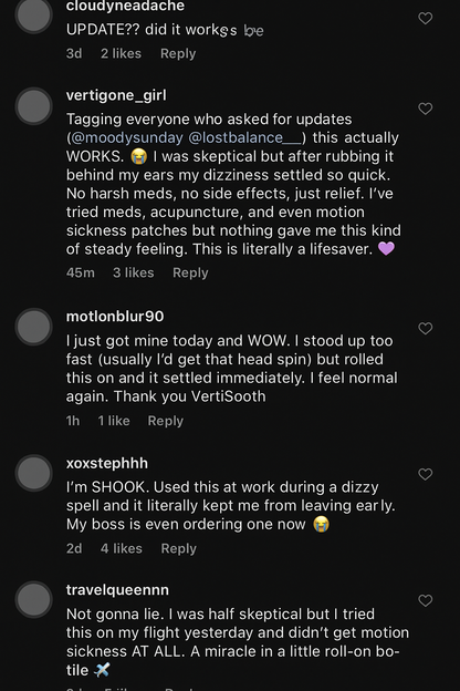 VertiSooth™ Anti-Dizzy Roll-On
